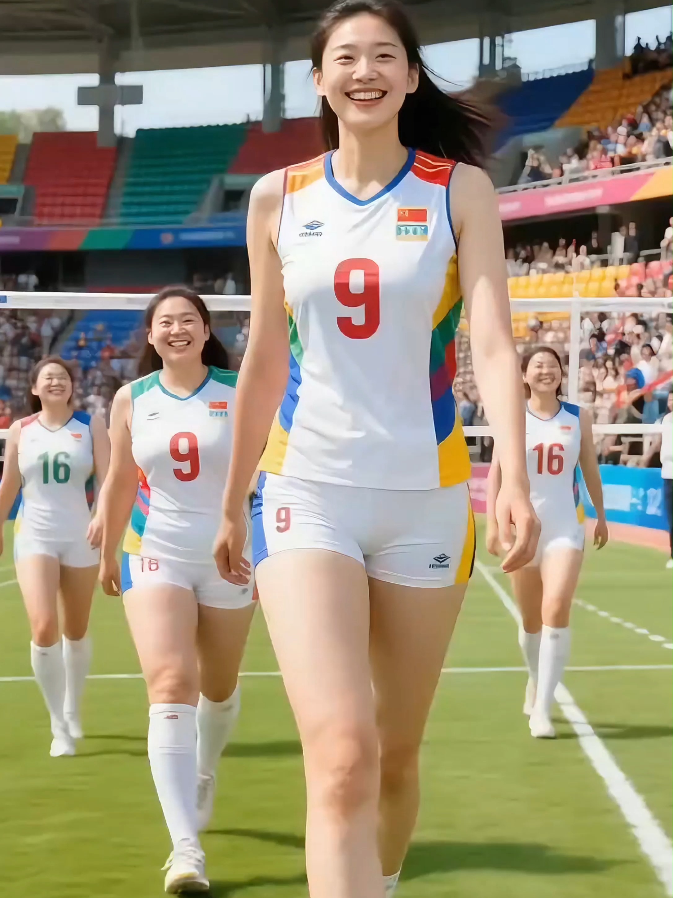 关于体育赛场上，女运动员们尽展风采魅力的信息